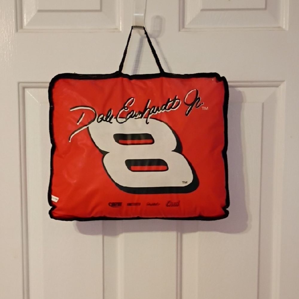 Dale Earnhardt Jr. #8 Red Racing Stadium Cushion